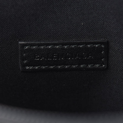 Balenciaga Coated Canvas Losange Monogram Explorer Belt Bag Black Grey 6 of 9