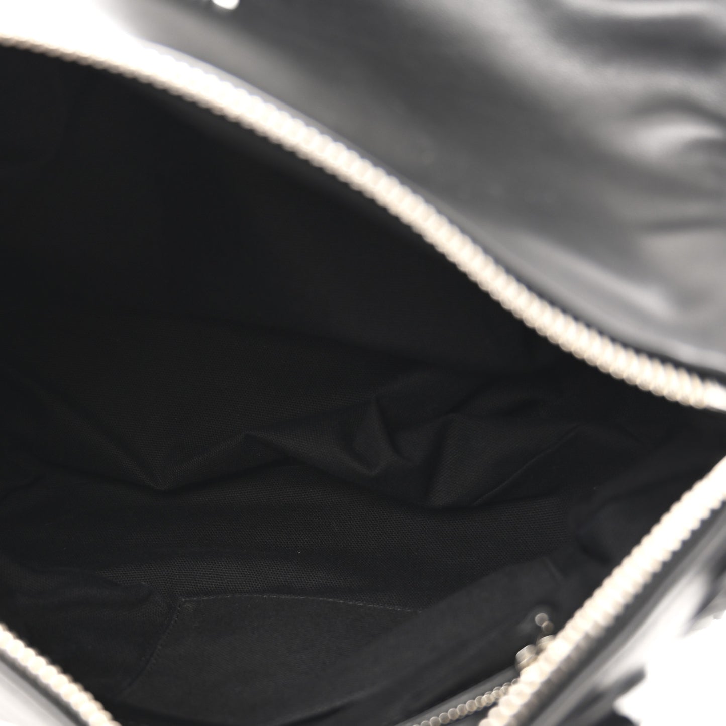 Calfskin Medium Pandora Logo Strap Black
