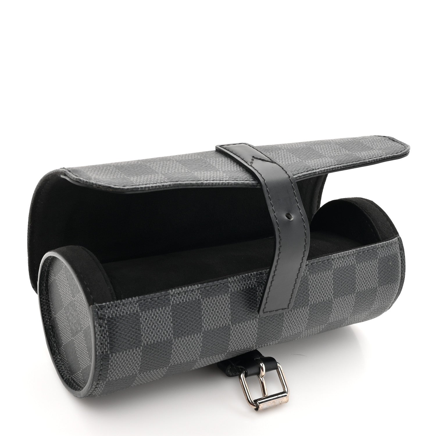 Louis Vuitton Damier Graphite 3 Watch Travel Case 5 of 9