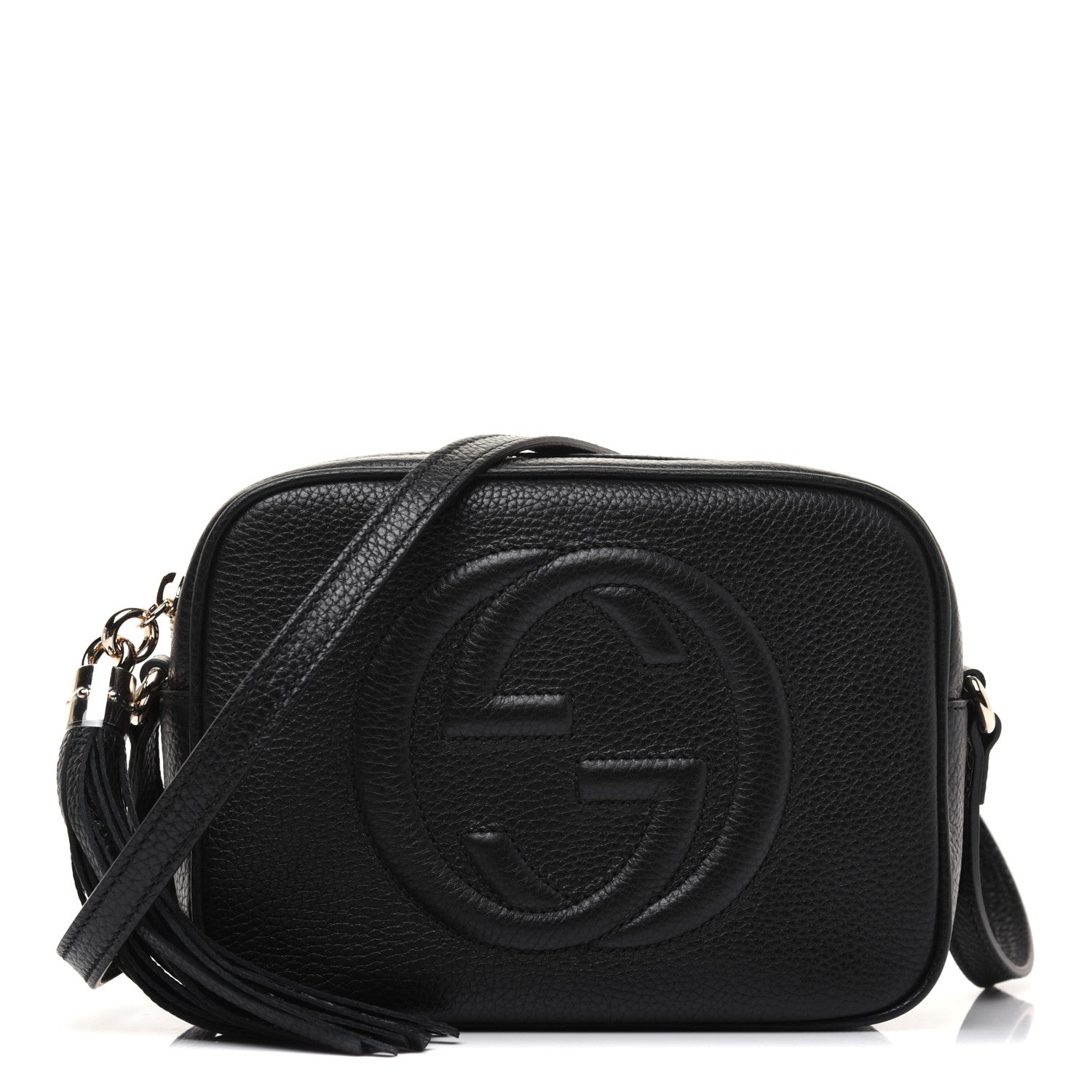 Gucci Pebbled Calfskin Small Soho Disco Bag Black 1 of 13