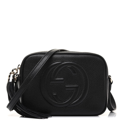 Gucci Pebbled Calfskin Small Soho Disco Bag Black 1 of 13