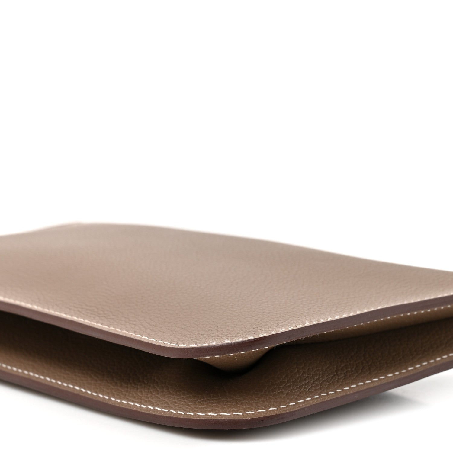Hermes Evercolor Chaine d'Ancre Zipengo Pochette To Go Etoupe 9 of 11