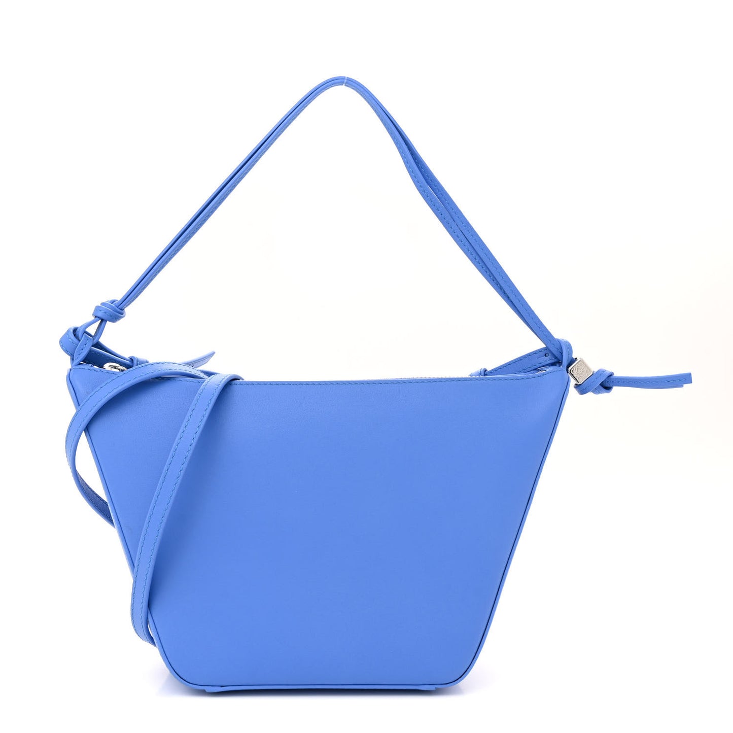 Calfskin Mini Hammock Hobo Seaside Blue