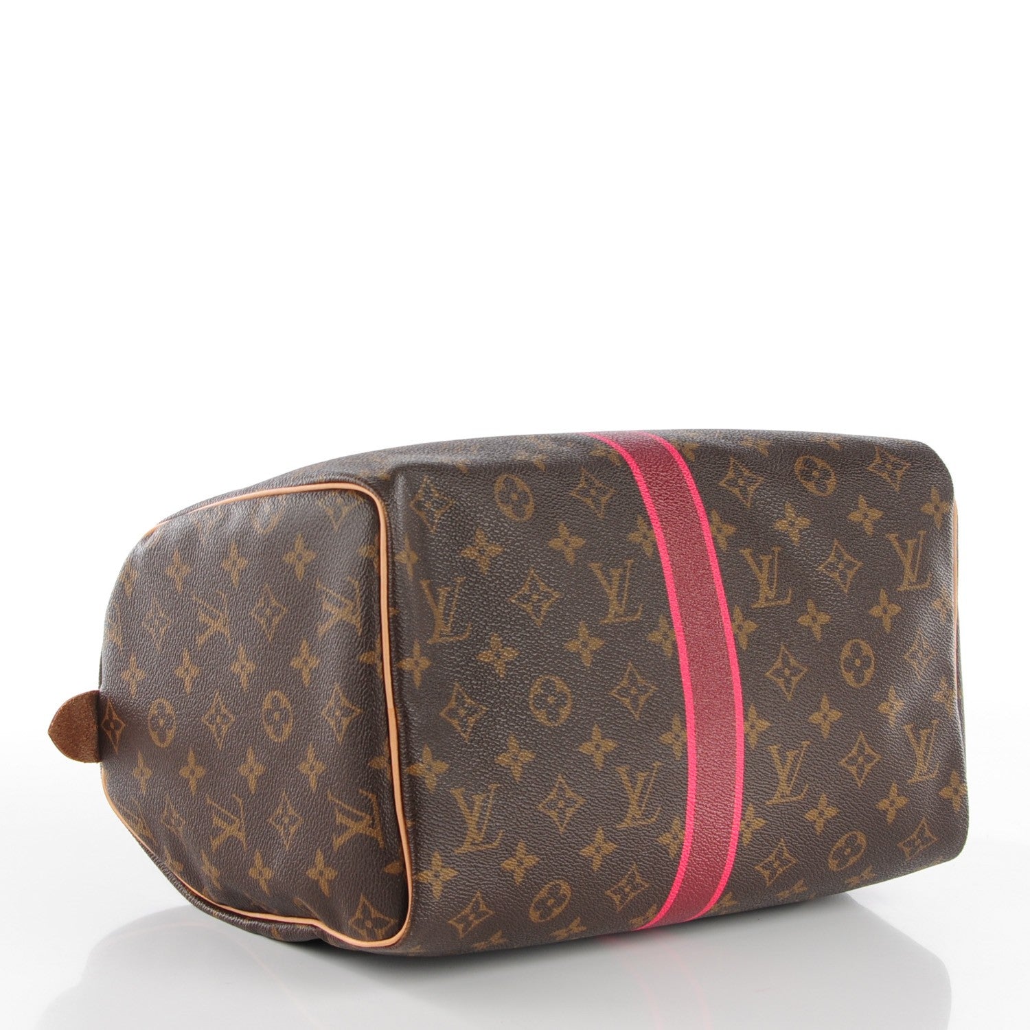 Louis Vuitton Monogram My LV Heritage Speedy 30 Bordeaux Fuchsia 4 of 7