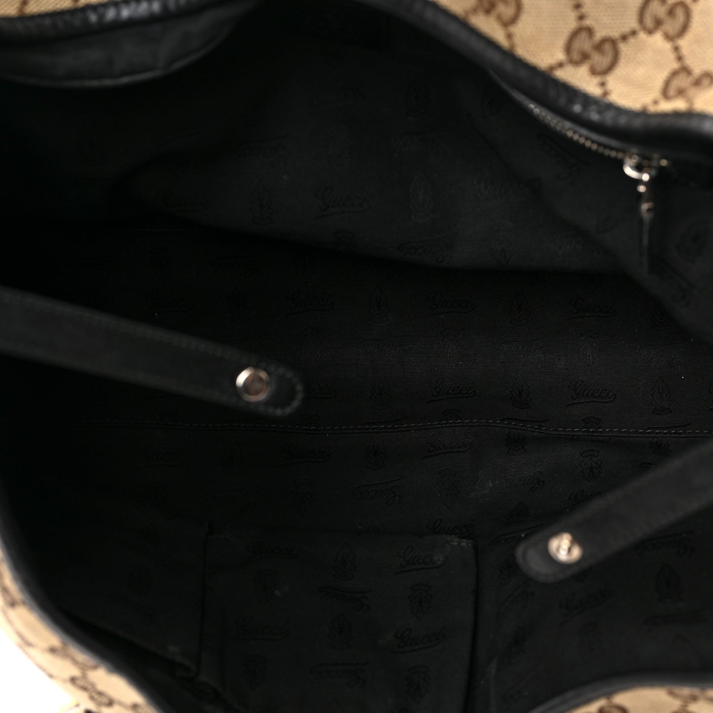 Monogram Medium Twins Tote Dark Brown