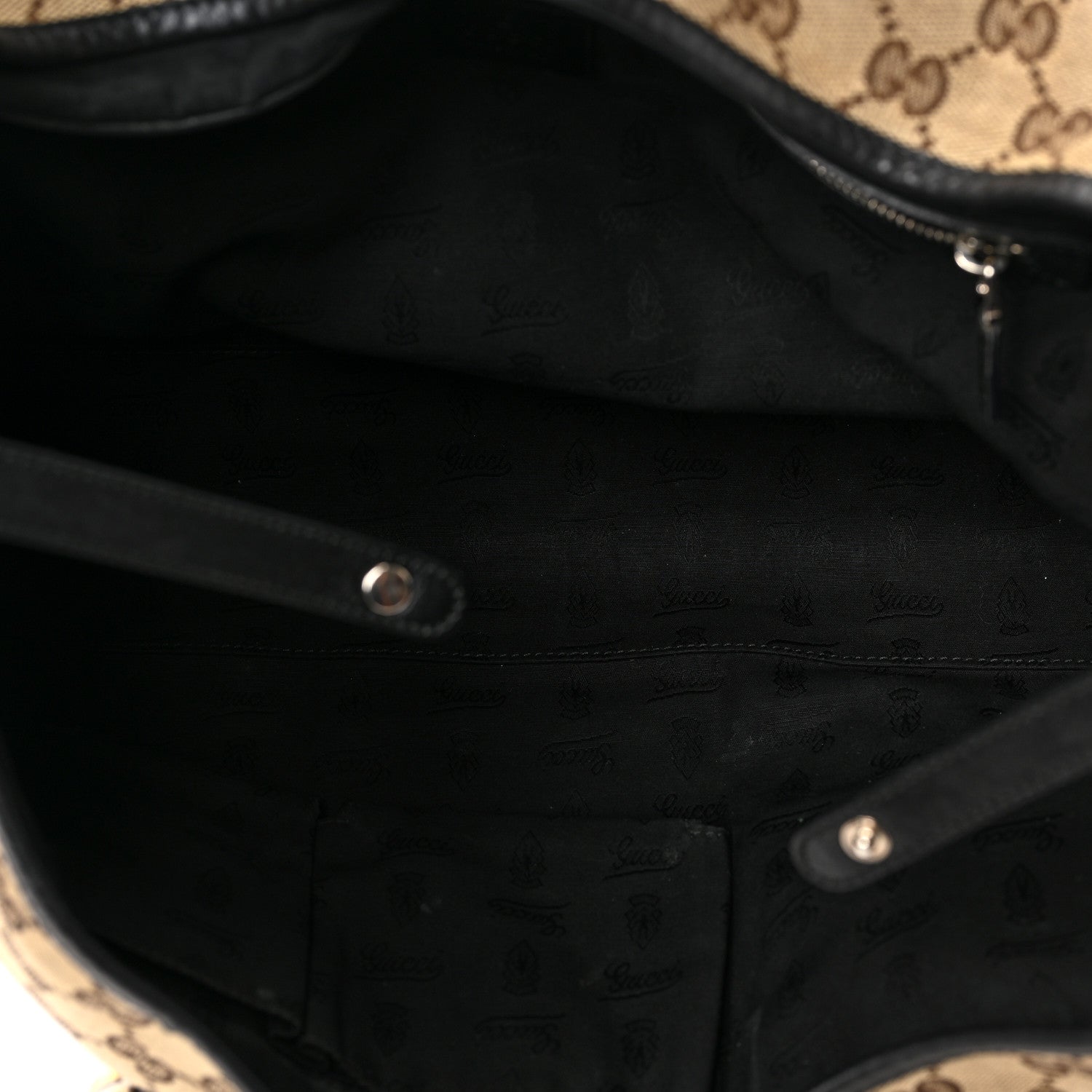 Gucci Monogram Medium Twins Tote Dark Brown 5 of 9