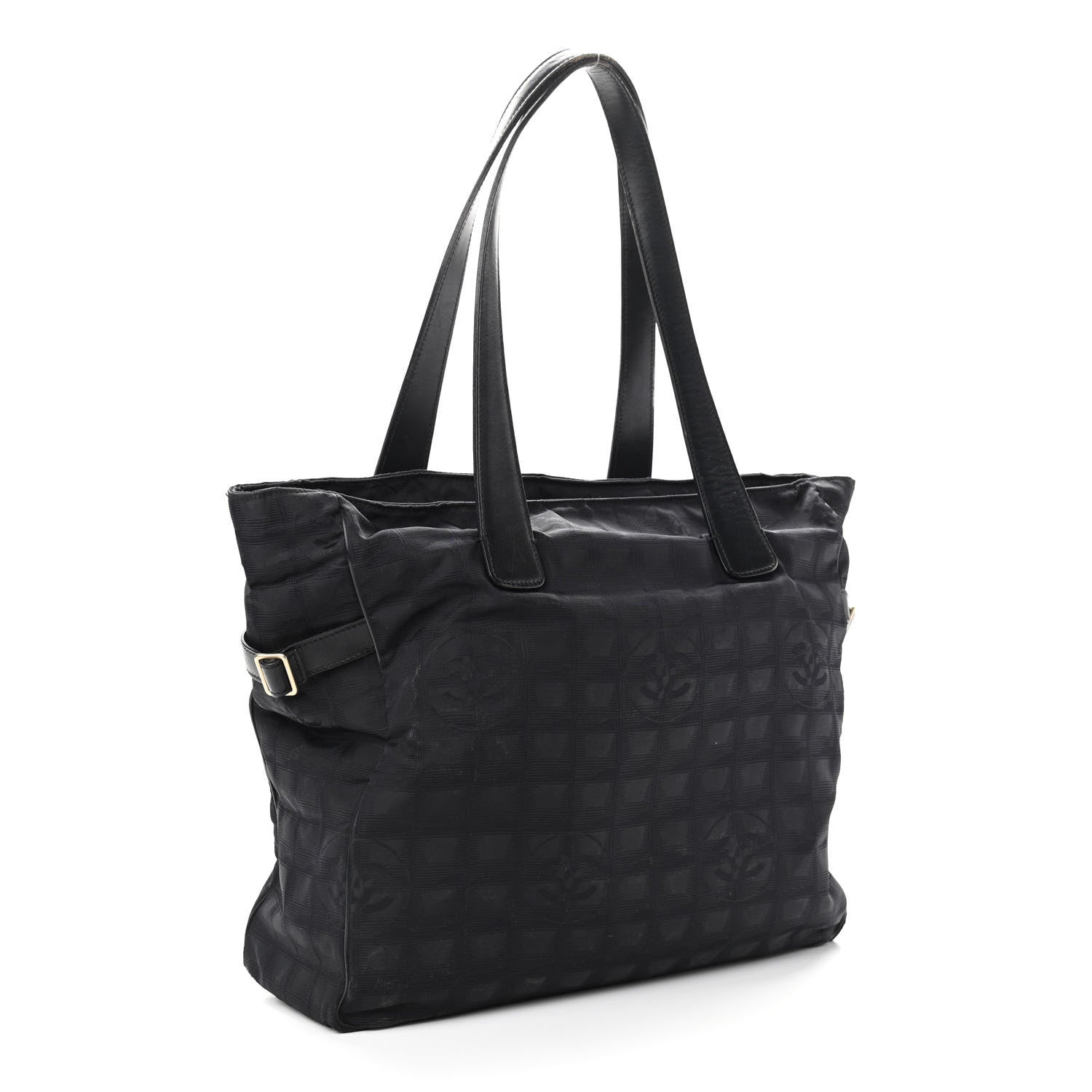 Chanel Nylon Medium Travel Tote Black 2 of 15