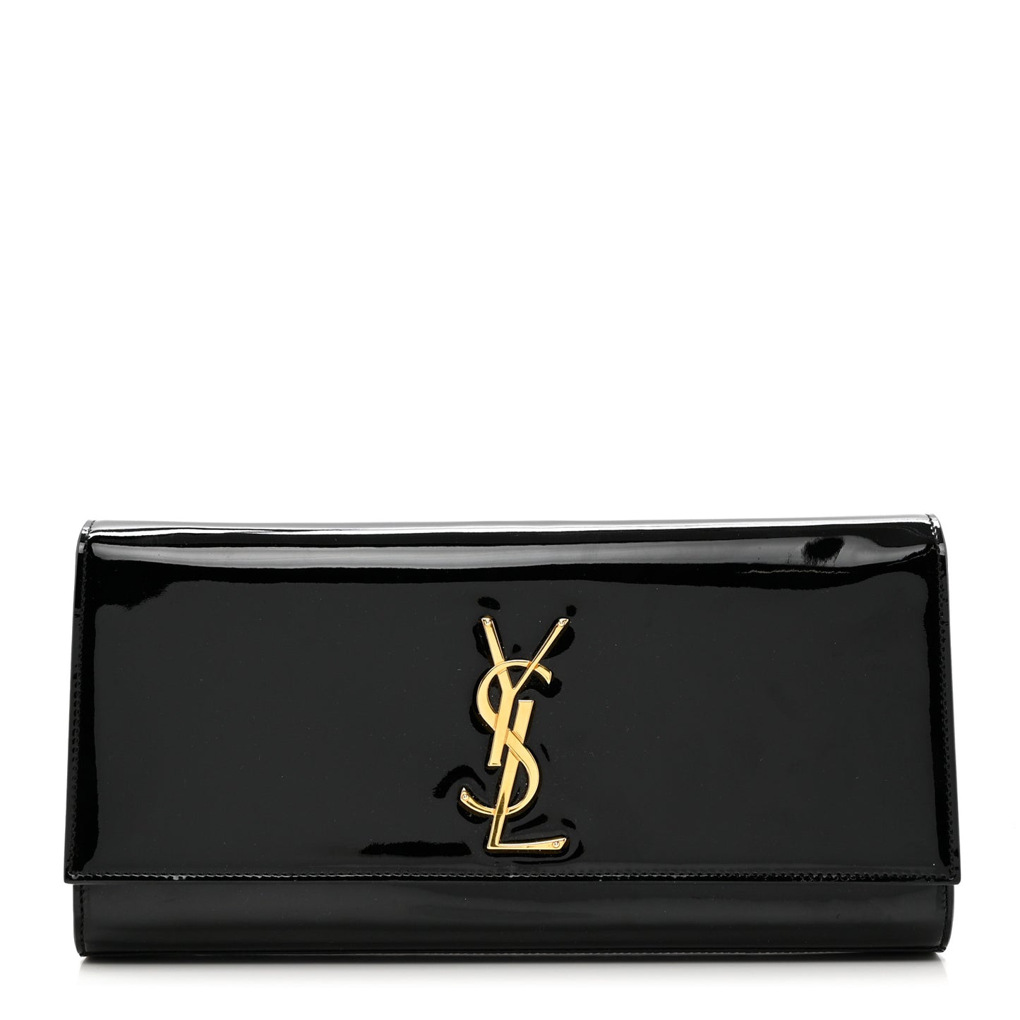Patent Classic Monogram Cassandre Clutch Black