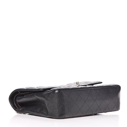 Chanel Caviar Quilted Medium Double Flap Black 4 of 12
