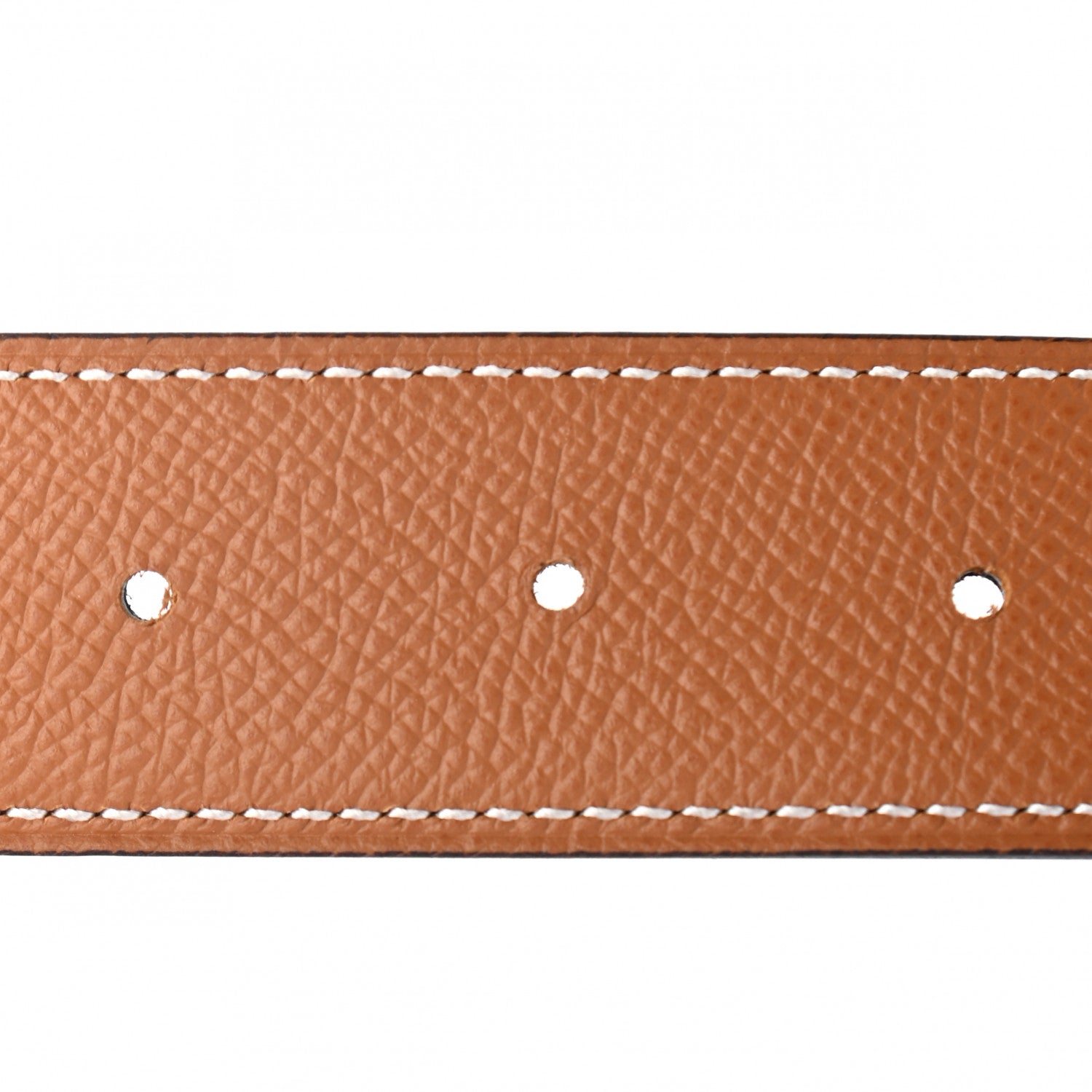 Hermes Swift Epsom 24mm Belt Strap 70 Black Gold 3 of 5