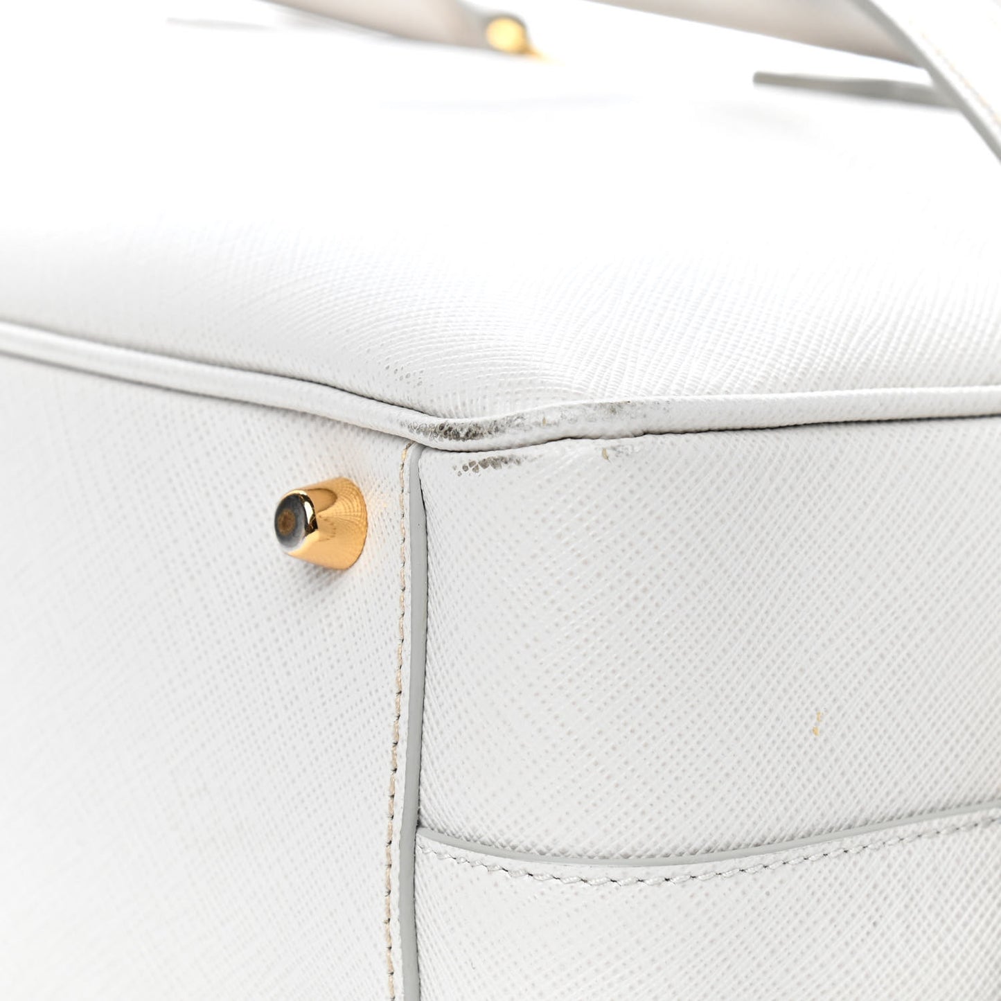 Saffiano Lux Tote Bowler Talco