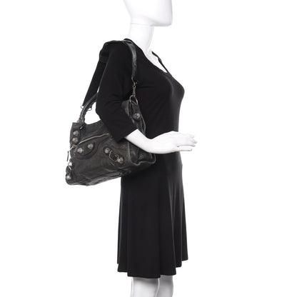 Balenciaga Agneau Giant 21 Silver Hardware City Anthracite 3 of 21