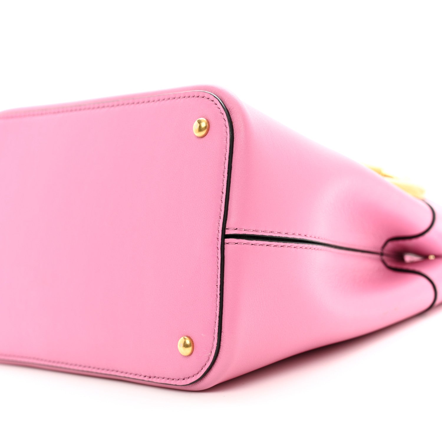 Valentino Garavani Smooth Calfskin Supervee Top Handle Bag Pink 9 of 9