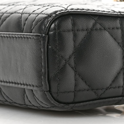 Christian Dior Lambskin Cannage Micro Lady D-Joy Black 10 of 11