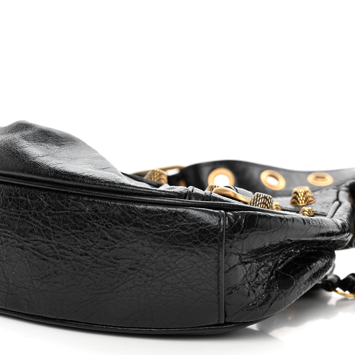Balenciaga Agneau Arena Le Cagole Shoulder Bag XS Black 9 of 9