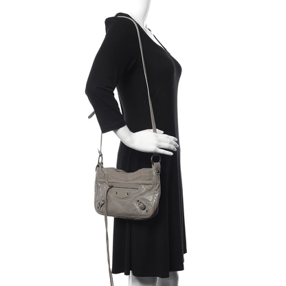 Balenciaga Agneau Classic Hardware Hip Gris Pyrite 2 of 14