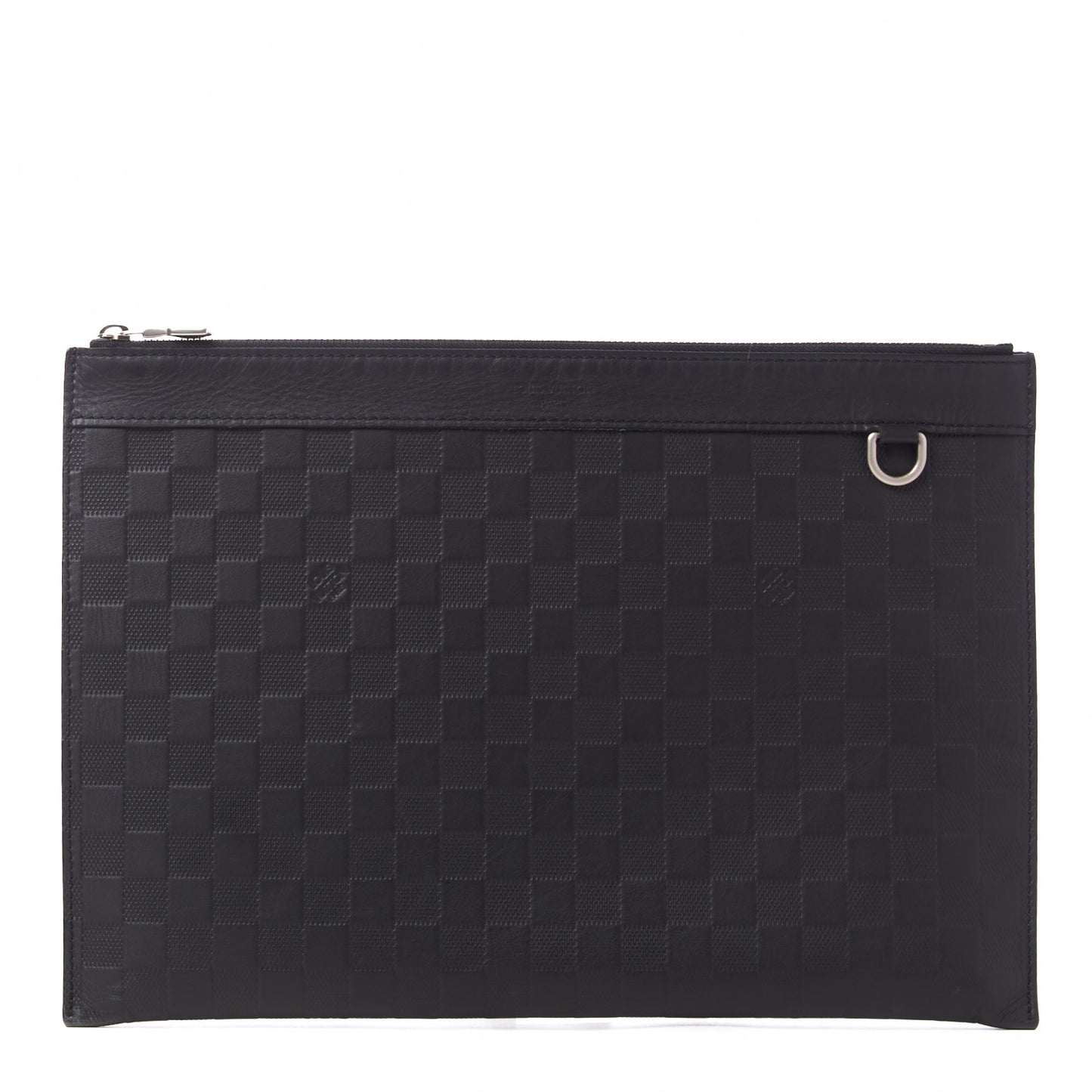 Damier Infini Discovery Pochette GM Onyx