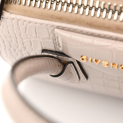Givenchy Calfskin Crocodile Embossed Mini Antigona Dune 16 of 16
