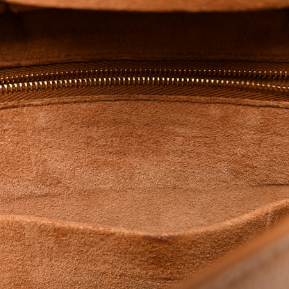 Bottega Veneta Grained Calfskin Maxi Intrecciato Small Arco Caramel 6 of 11