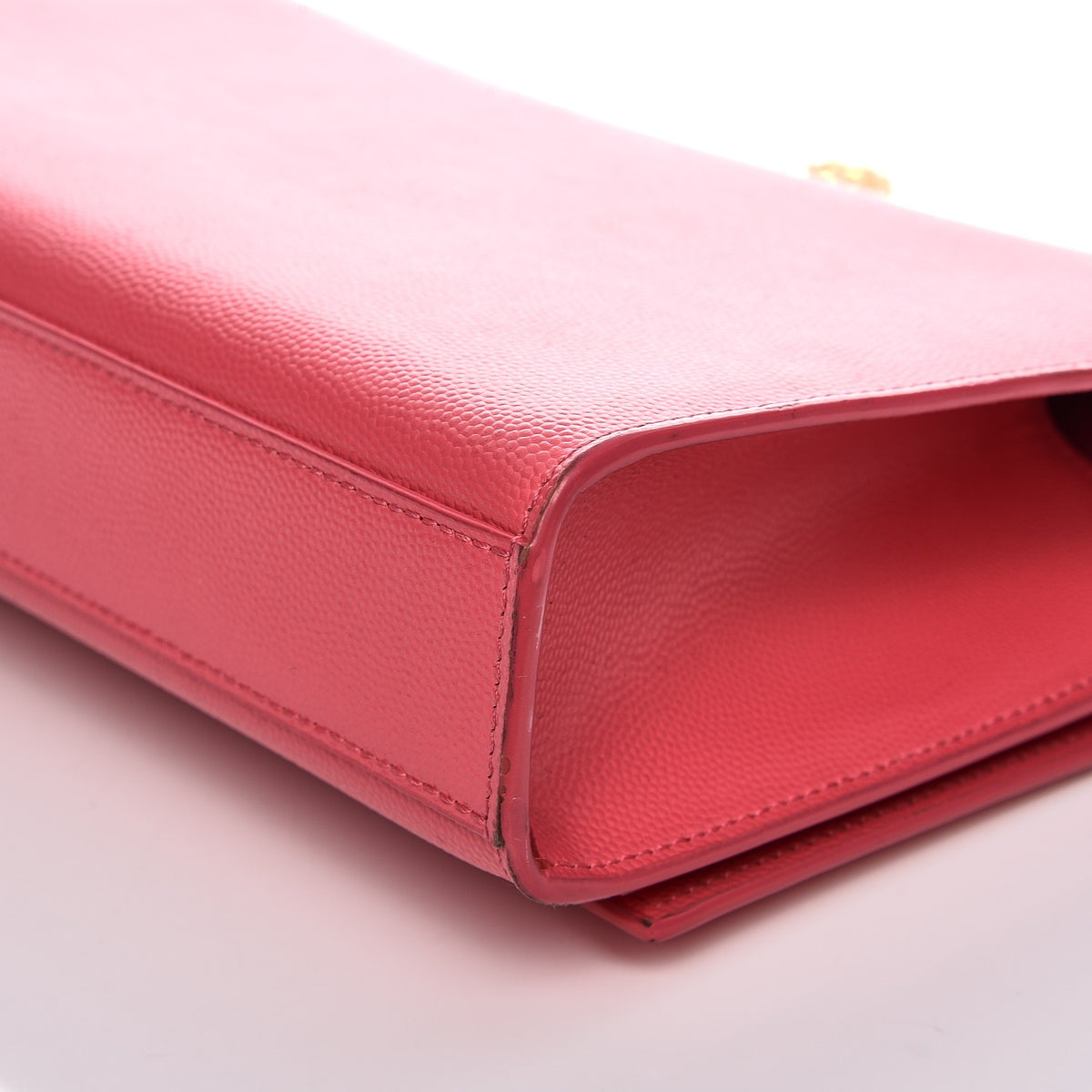 Grain De Poudre Medium Classic Monogram Kate Satchel Rose Clair