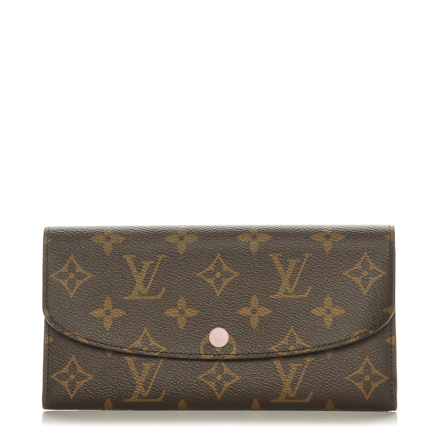 Monogram Emilie Wallet Rose Ballerine