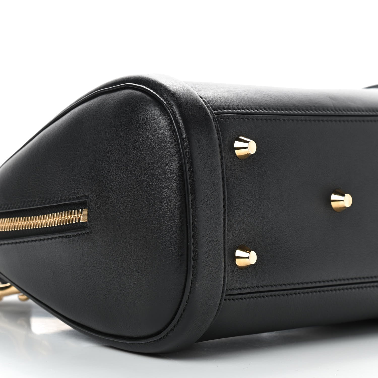 Alexander McQueen Calfskin Heroine Handbag Black 6 of 8