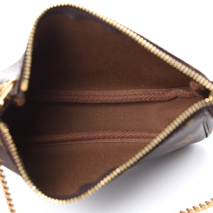 Louis Vuitton Monogram Mini Pochette Accessories 5 of 11