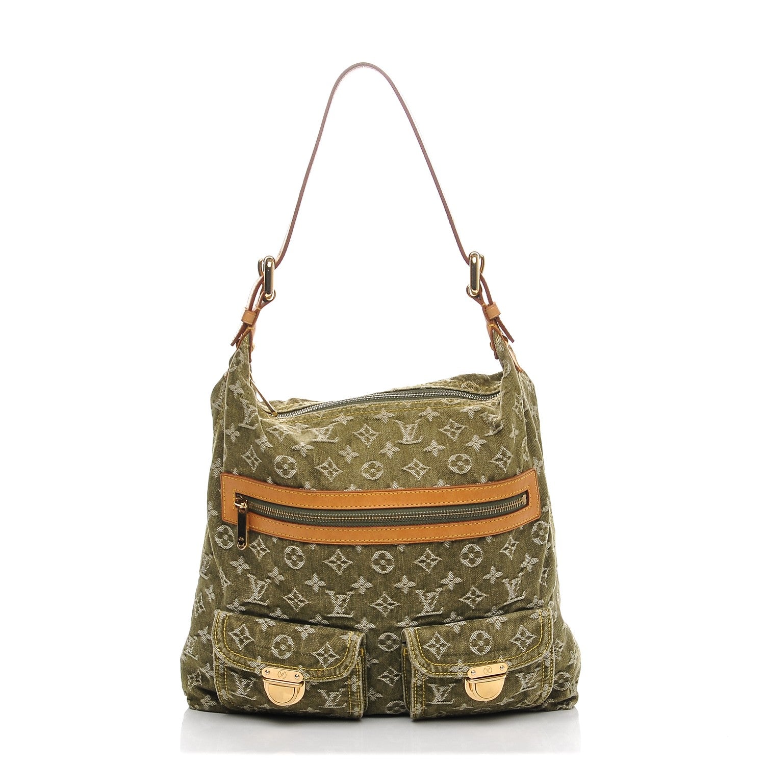 Louis Vuitton Denim Baggy GM Lichen 1 of 7