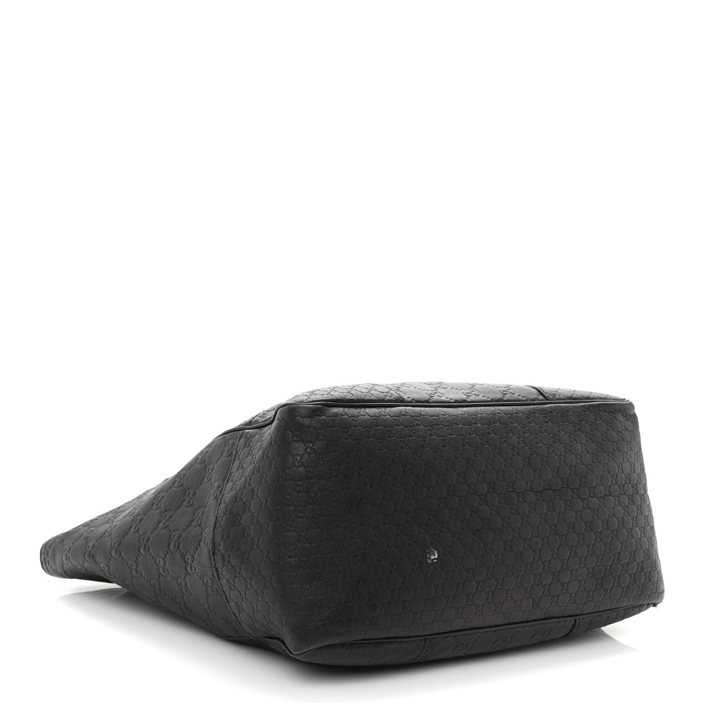 Guccissima Medium Bree Zippered Tote Black