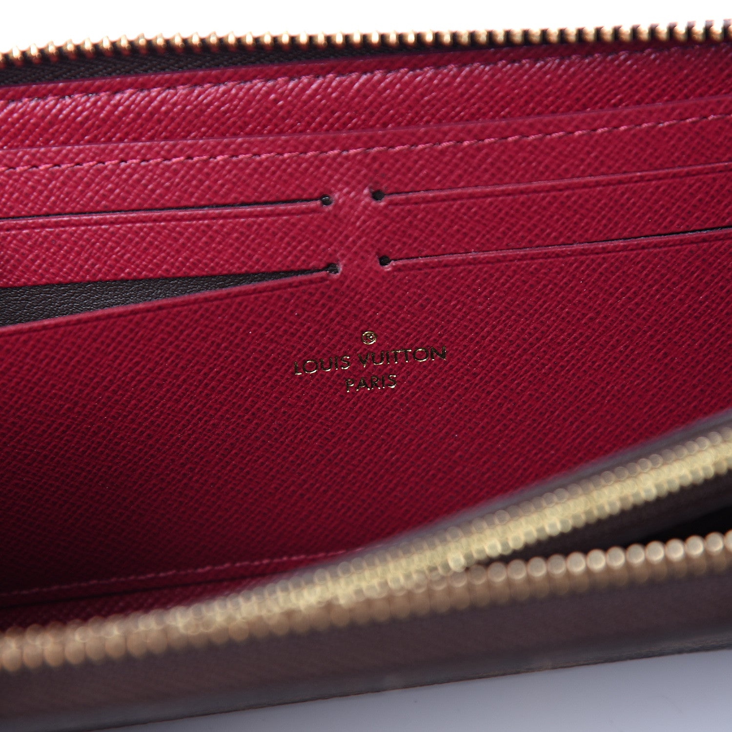 Louis Vuitton Monogram Clemence Wallet Fuchsia 5 of 7