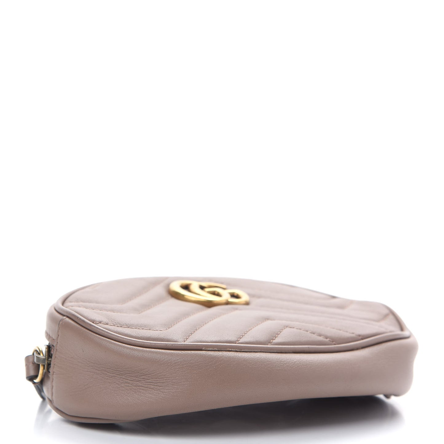 Calfskin Matelasse GG Marmont Belt Bag 95 38 Porcelain Rose