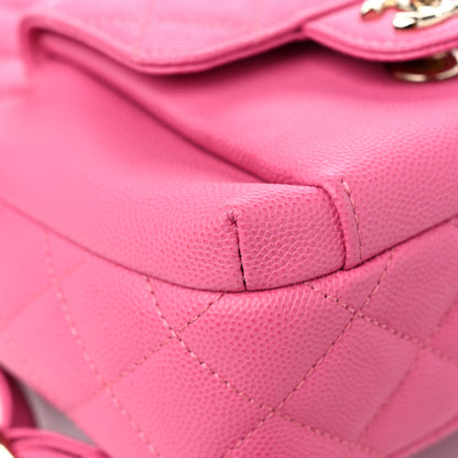 Chanel Caviar Quilted Small CC Day Backpack Pink 8 of 12