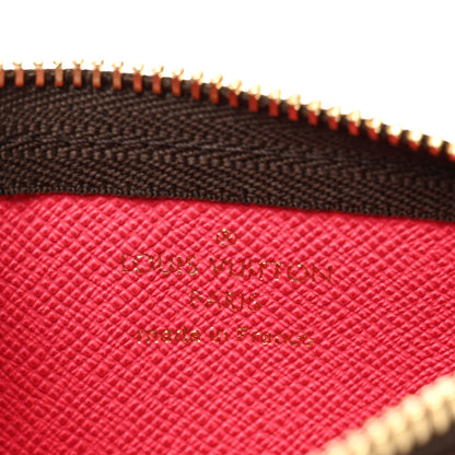 Louis Vuitton Monogram 2023 Christmas Animation Sailing Vivienne Key Pouch Dragonfruit Pink 5 of 6