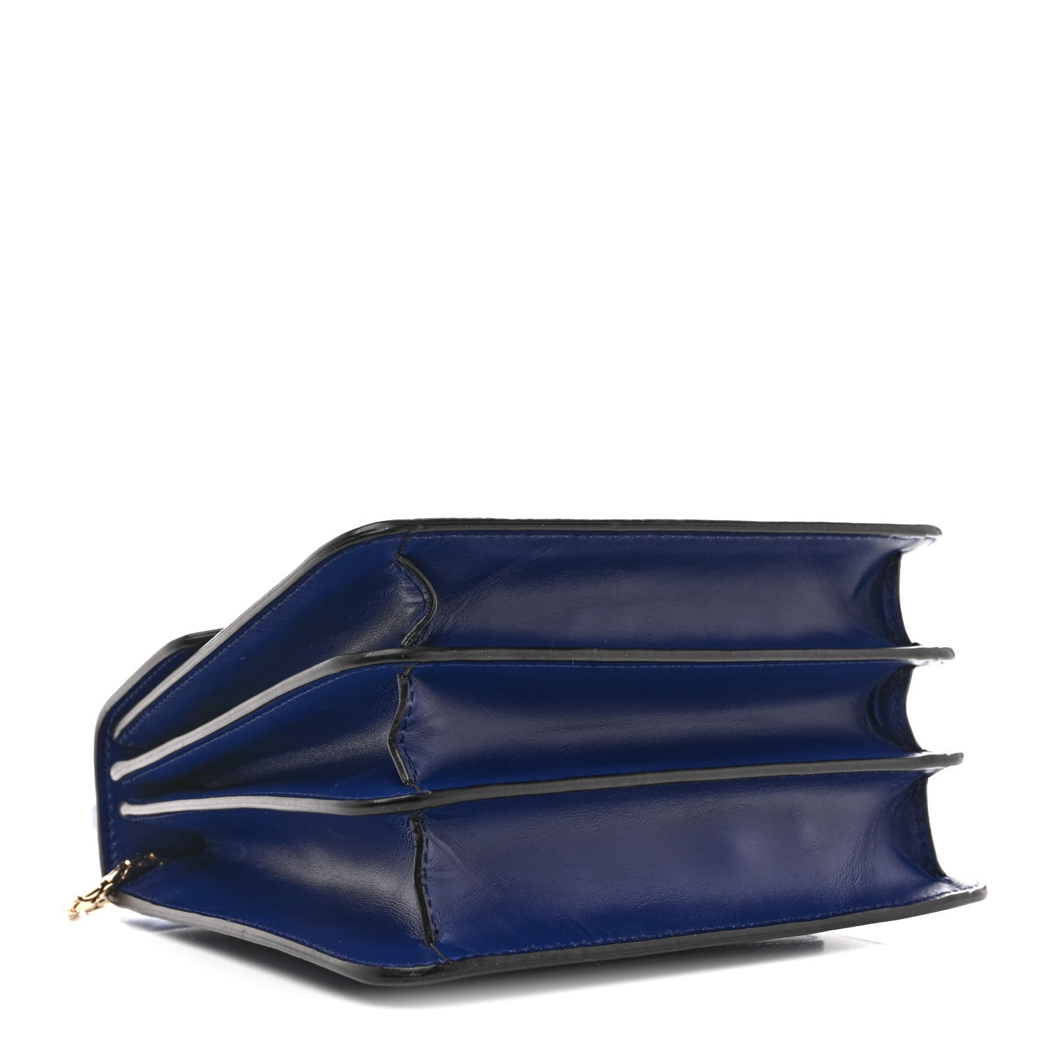 Bulgari Calfskin Serpenti Forever Top Handle Blue 5 of 15