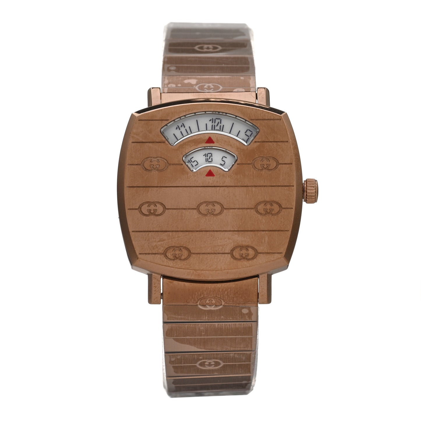 Stainless Steel 27mm Grip Quartz Watch Gold