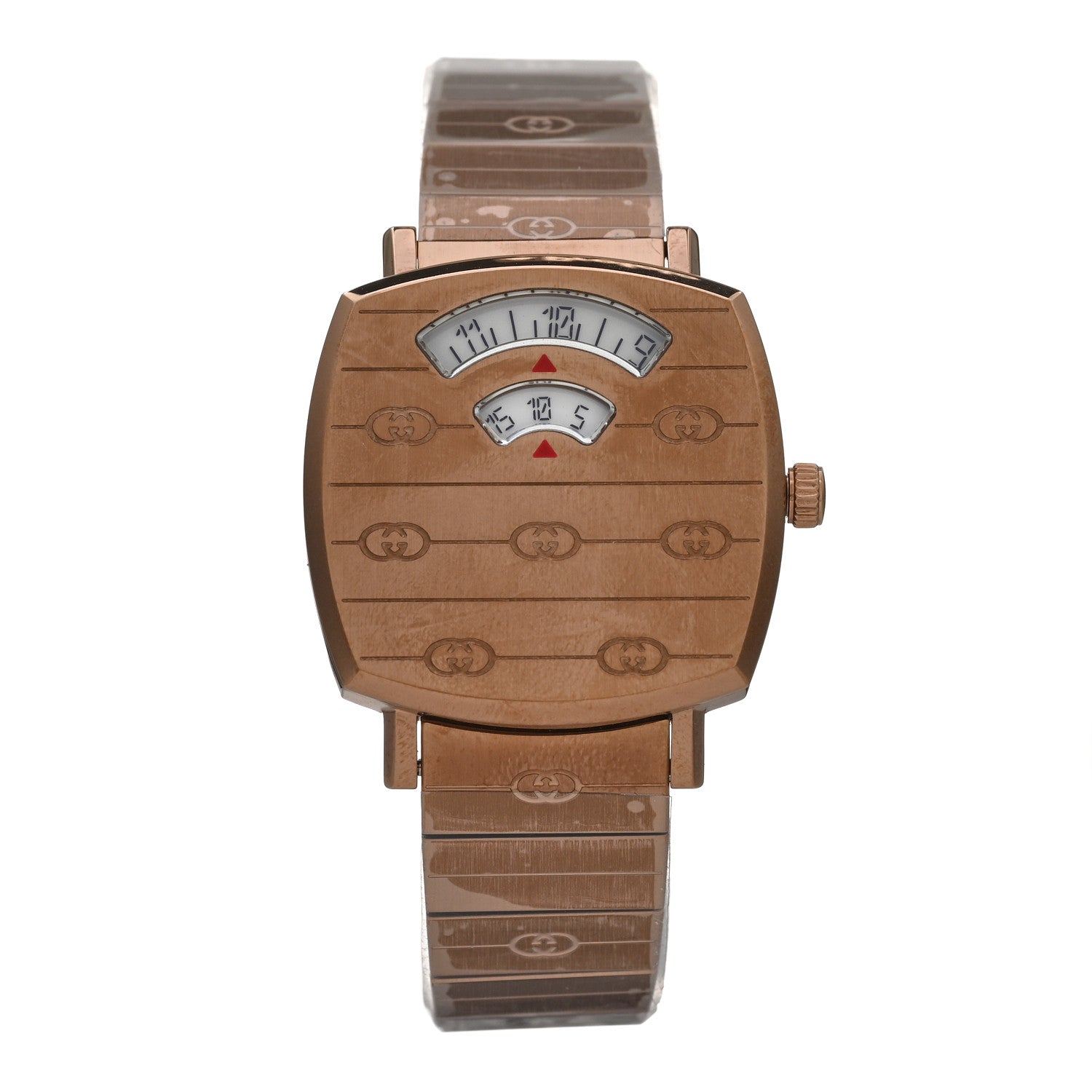 Gucci Stainless Steel 27mm Grip Quartz Watch Gold 1 of 4