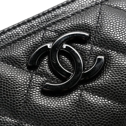 Chanel Caviar Quilted My Everything Card Holder Black 9 of 10