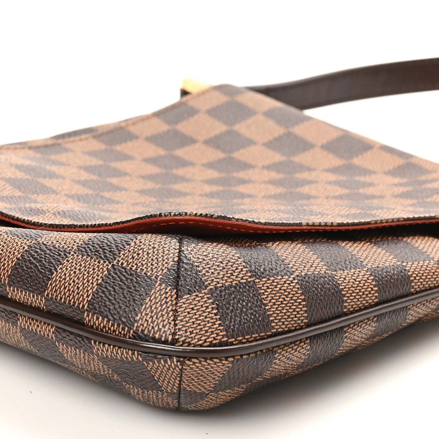 Damier Ebene Musette Salsa Long Strap