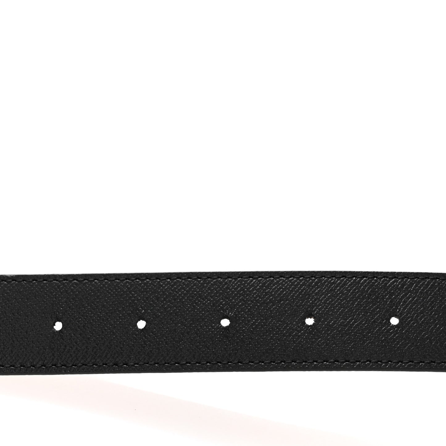 Calfskin Monogram 30mm LV Initiales Reversible Belt 85 34 Black