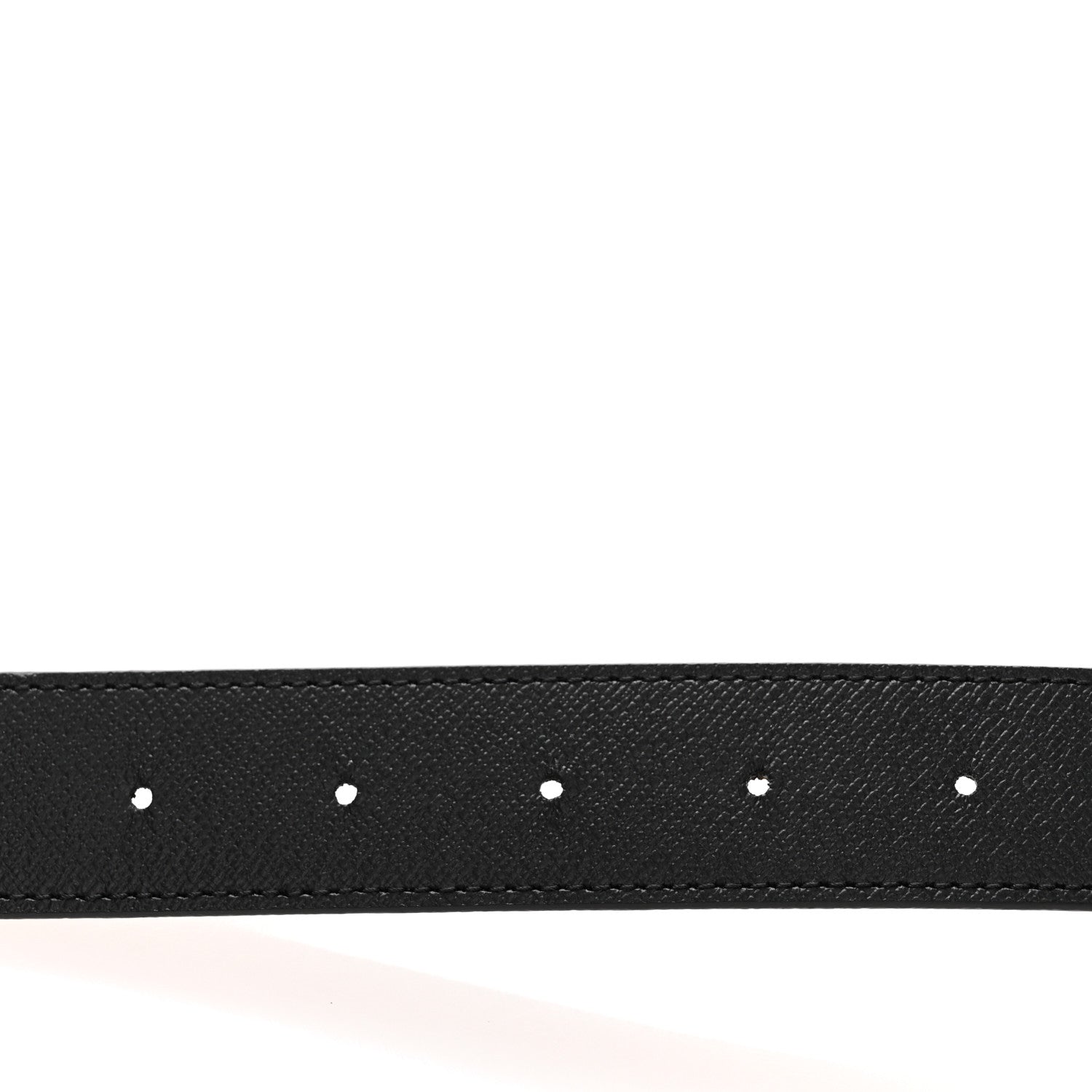 Louis Vuitton Calfskin Monogram 30mm LV Initiales Reversible Belt 85 34 Black 3 of 9