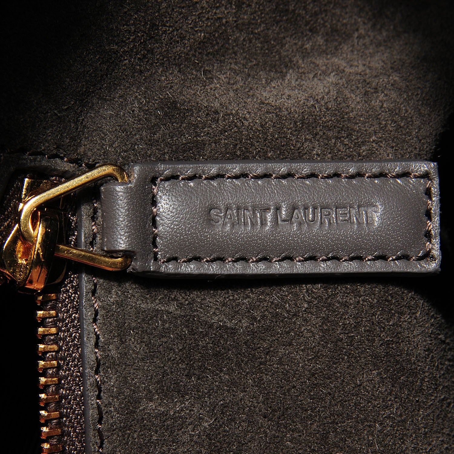 Saint Laurent Calfskin Classic Duffle 6 Earth 10 of 10