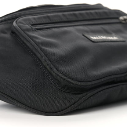 Balenciaga Recycled Casual Nylon Explorer Beltpack Black 9 of 10