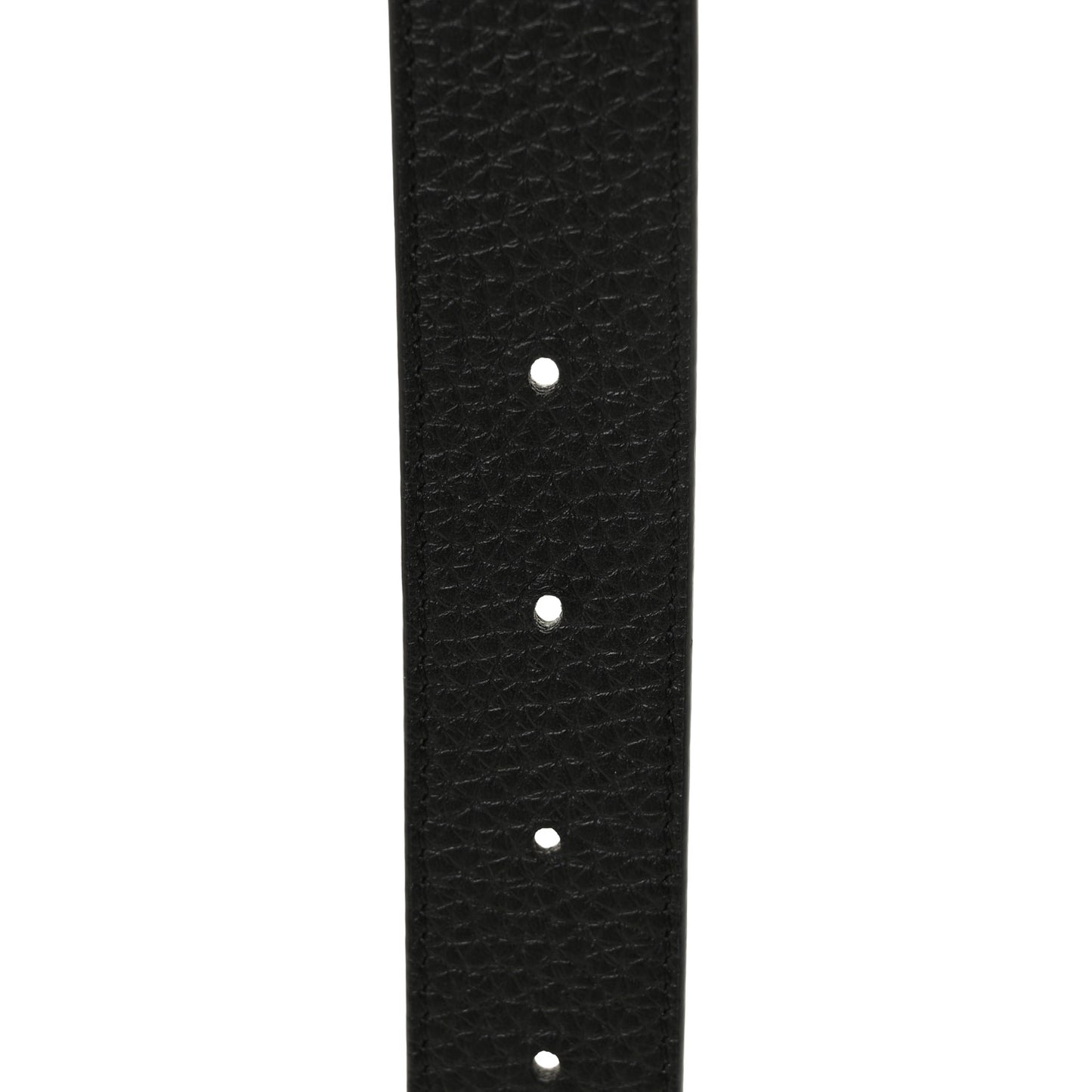 Taurillon Calfskin 40mm LV Initiales Reversible Belt 80 32 Black