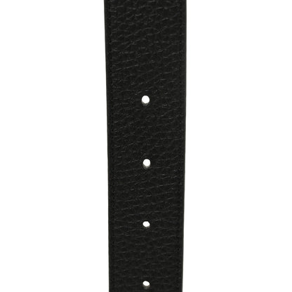 Louis Vuitton Taurillon Calfskin 40mm LV Initiales Reversible Belt 80 32 Black 4 of 4