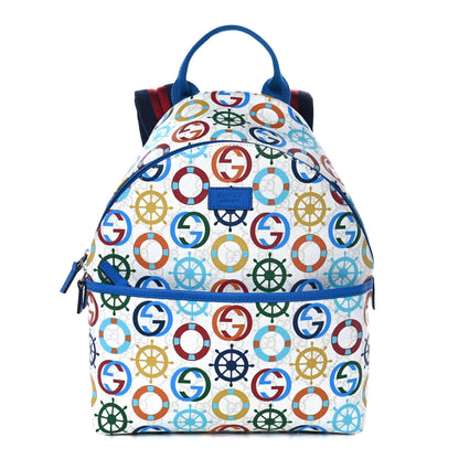Gucci GG Supreme Monogram Sea Children's Backpack 1 of 10
