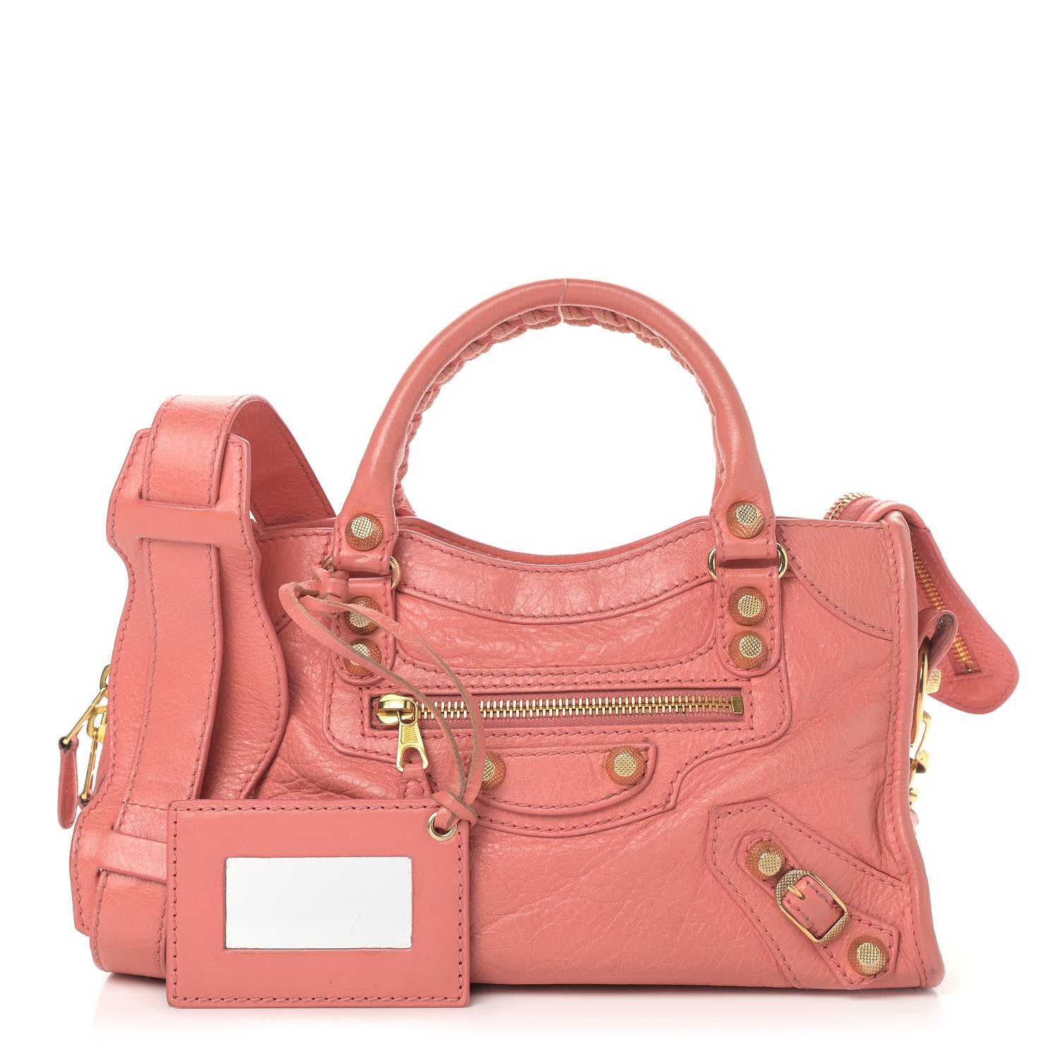 Balenciaga Agneau Giant 12 Gold Hardware Mini City Rose Azalee Rose Jaipur 1 of 11