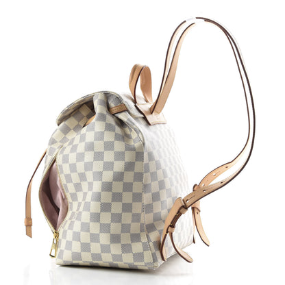 Louis Vuitton Damier Azur Sperone Backpack 3 of 9