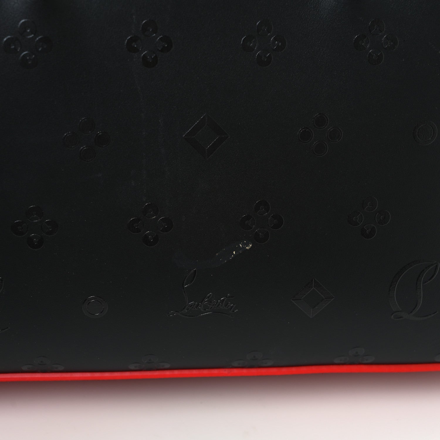 Christian Louboutin Calfskin Loubinthesky East West Cabata Tote Black 13 of 13