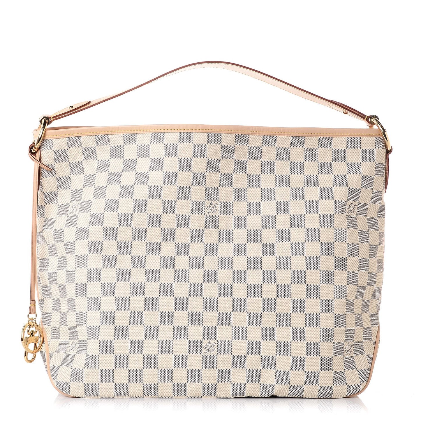 Damier Azur Delightful MM Rose Ballerine