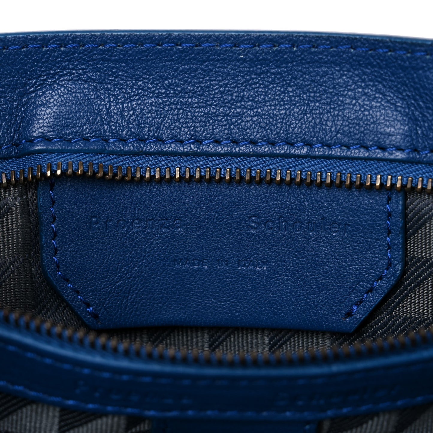 Lambskin Medium PS1 Satchel Blue